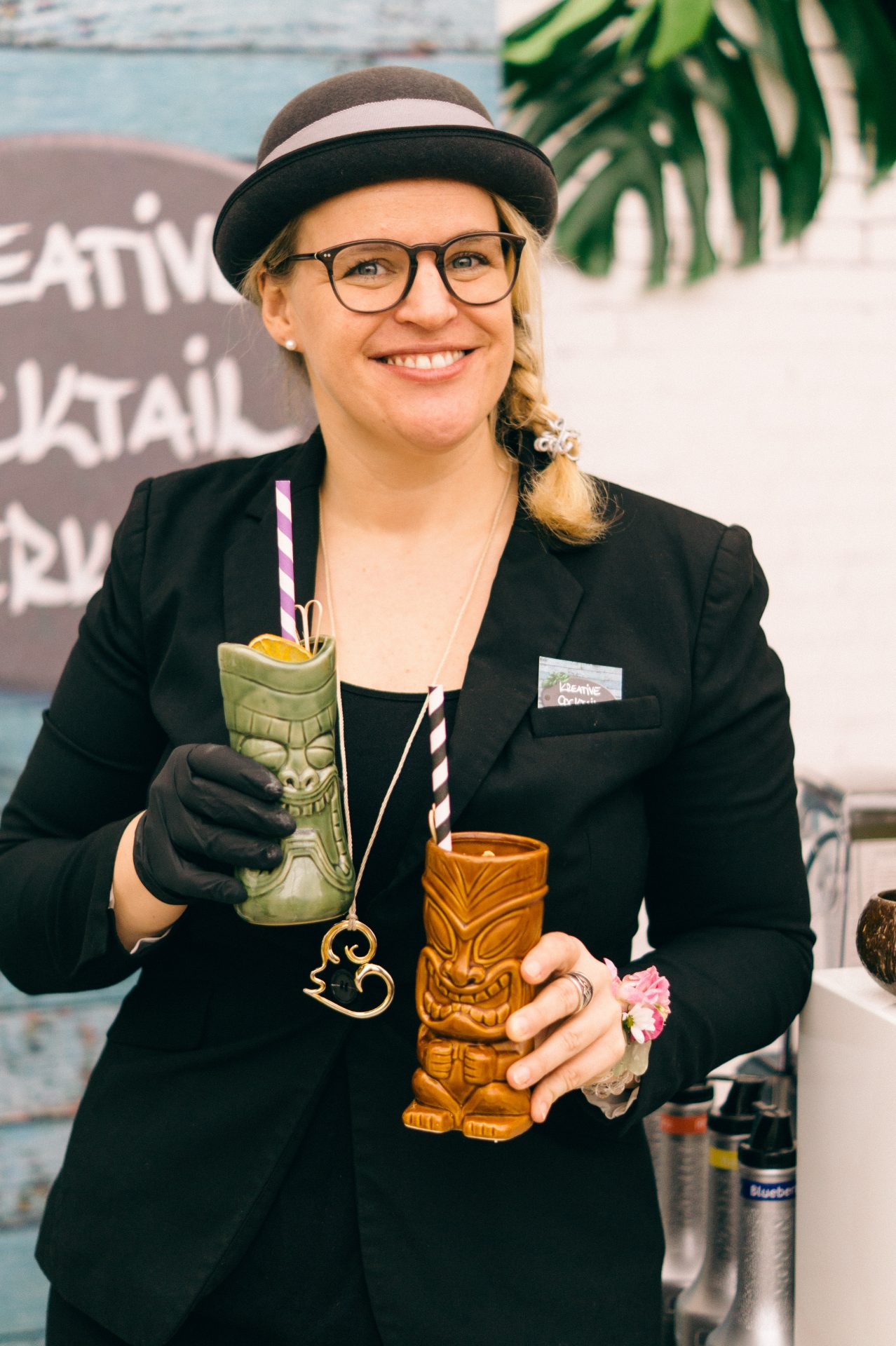 Katja Schirmer Kreative Cocktailwerkstatt beim Wedding Market Leipzig